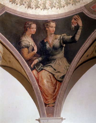 Muse, Camera di Apollo e delle Muse by Giorgio Vasari